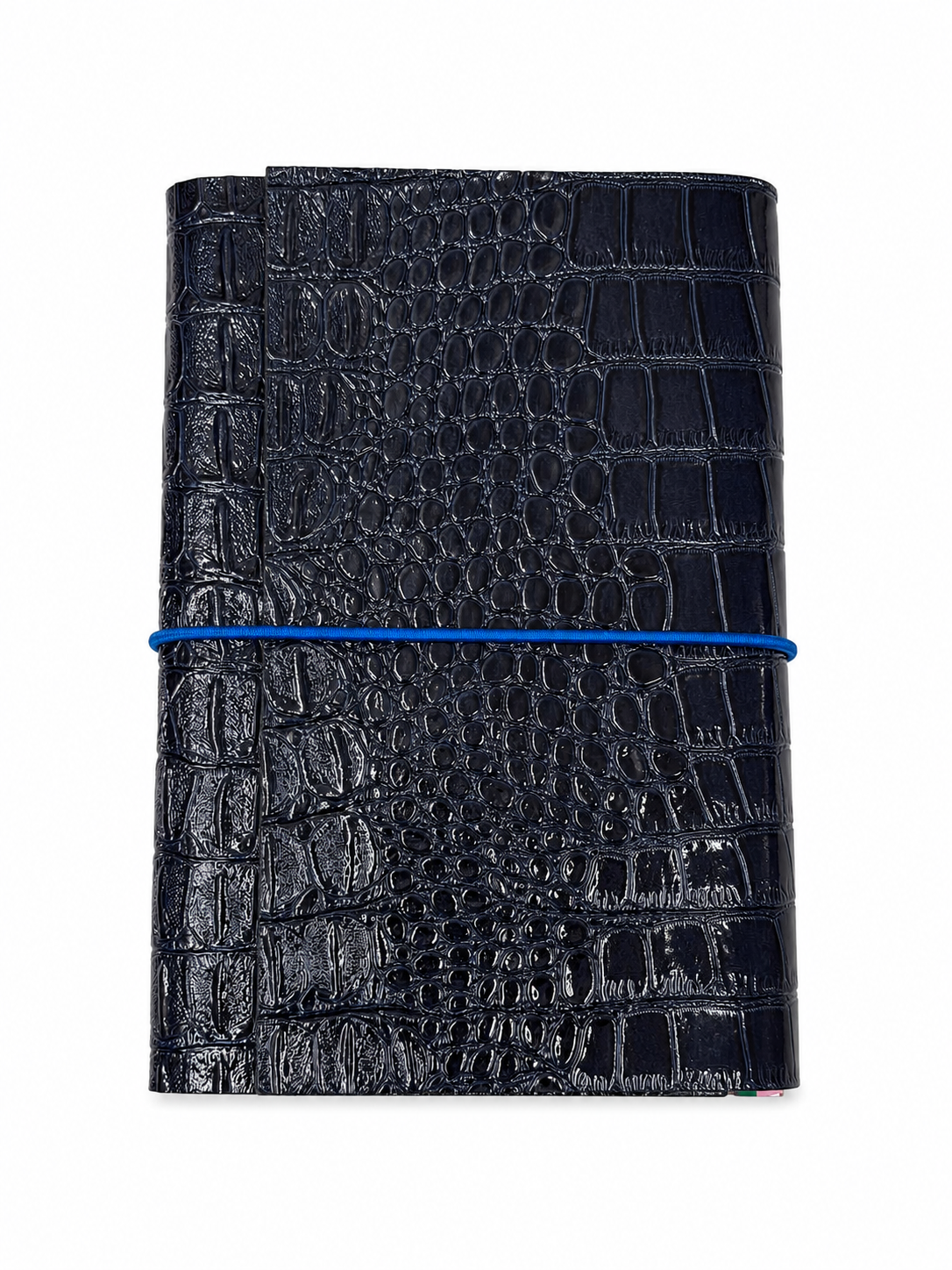 Navy Crocodile Texture
