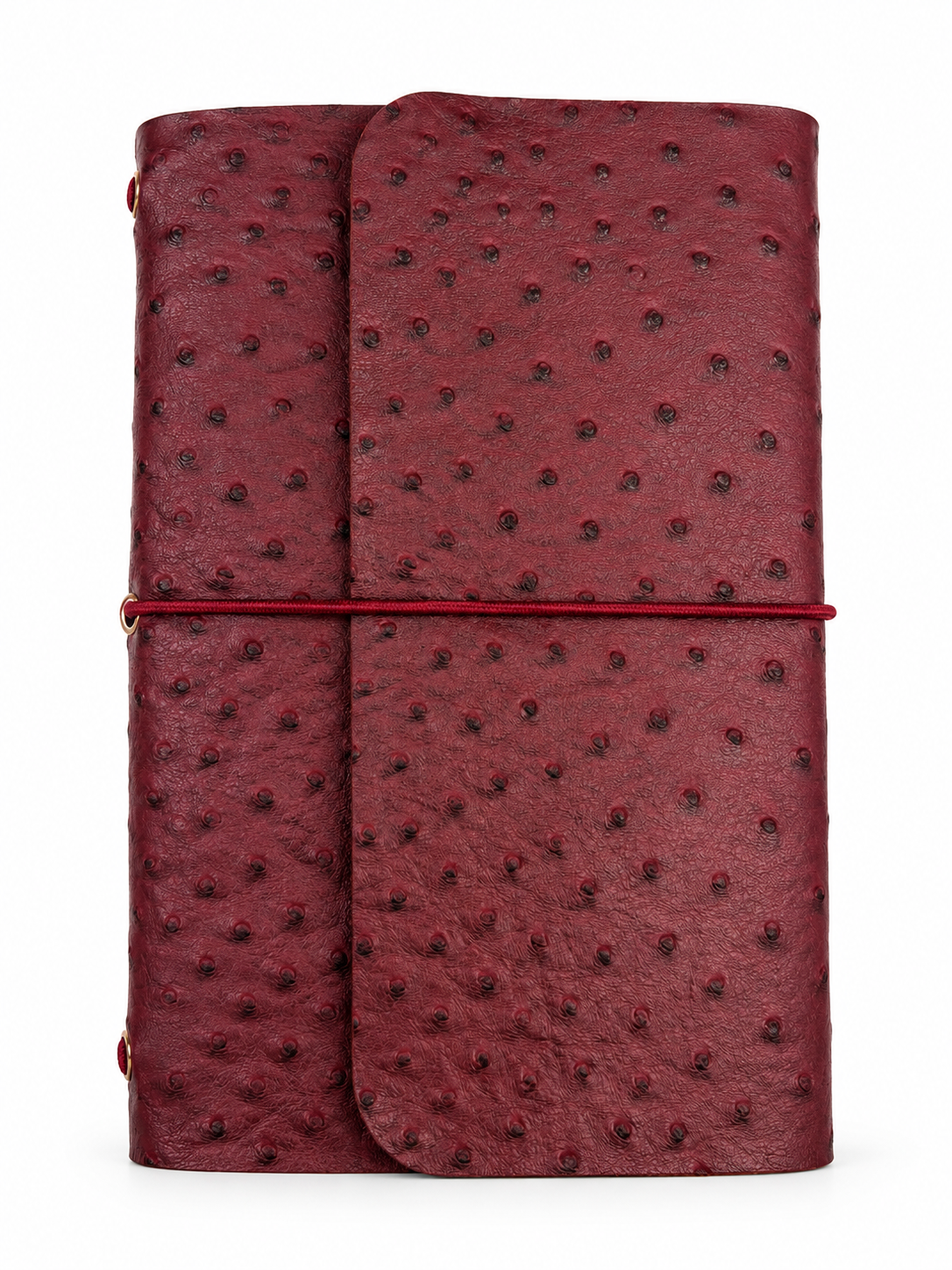 Burgundy Ostrich-Texture