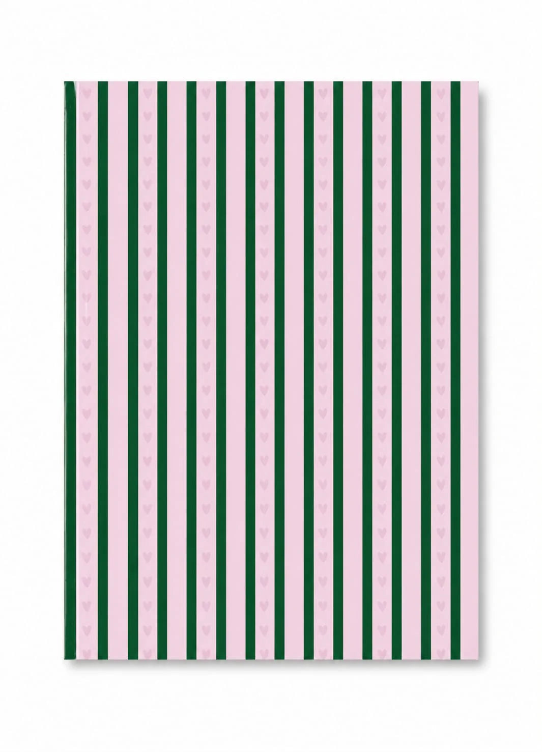 Green Heart Collection Notebook