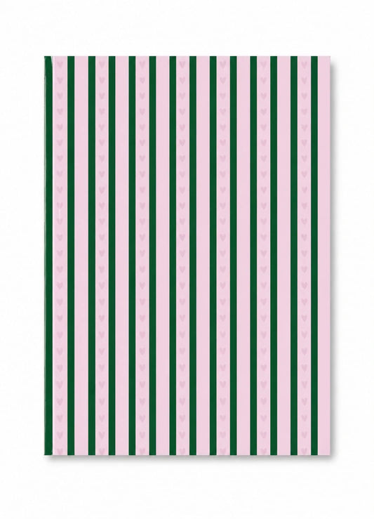 Green Heart Collection Notebook
