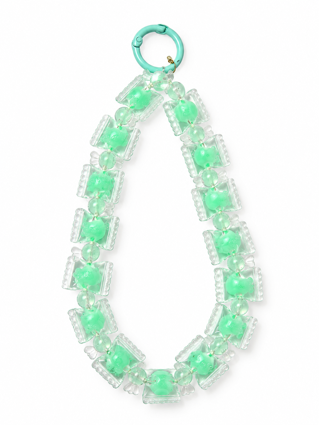 Mint Green Beaded