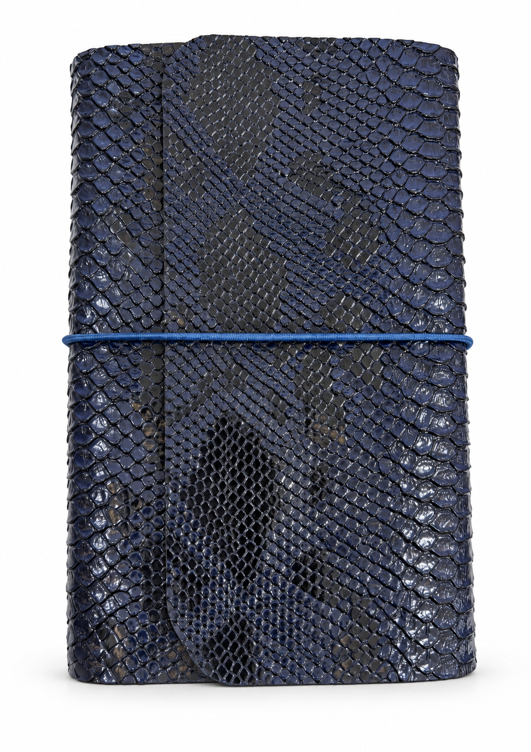 Navy Snakeskin