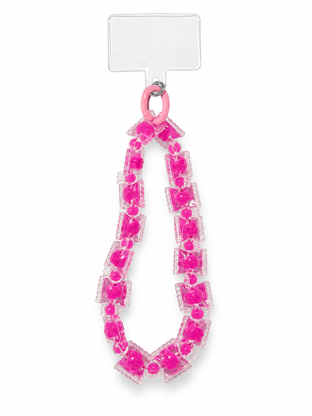 Hot Pink Beaded