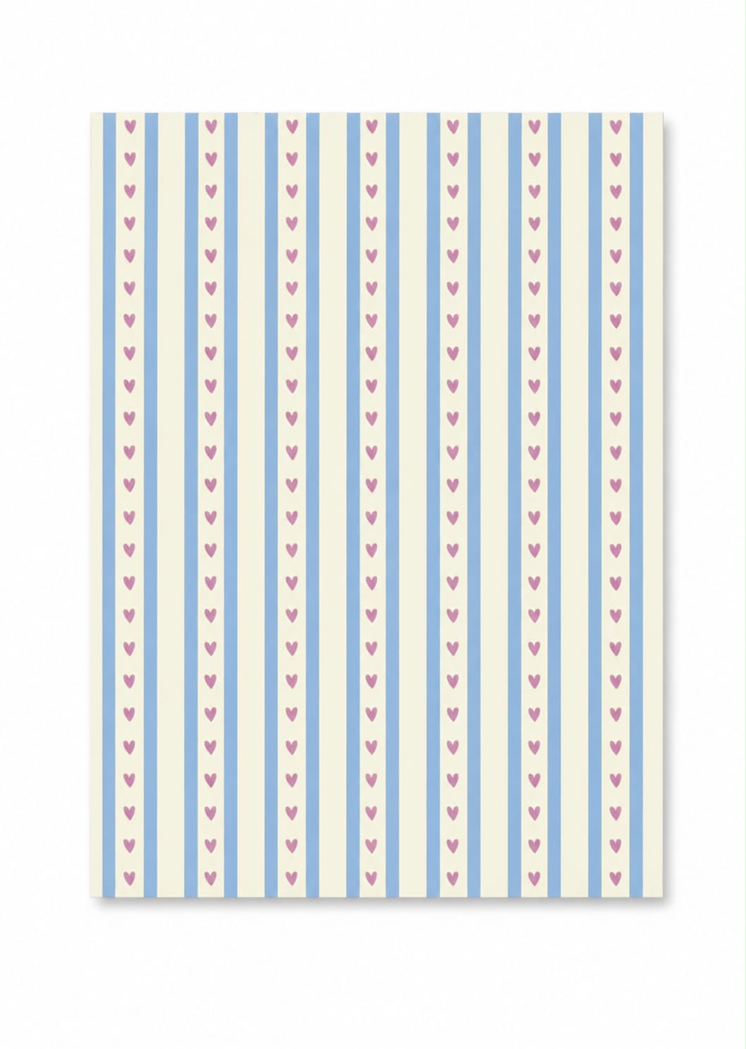 Blue Heart Collection Notebook