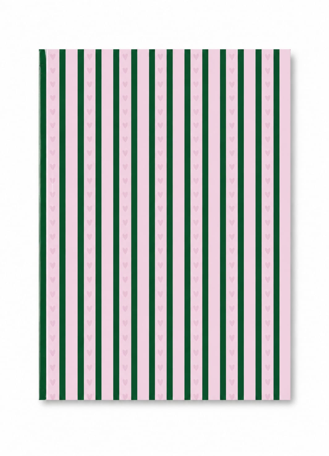 Green Heart Collection Notebook