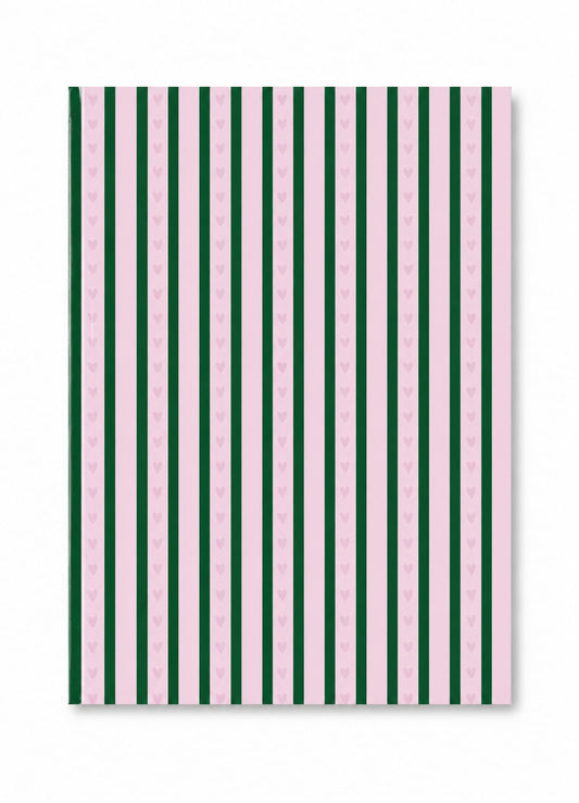 Green Heart Collection Notebook