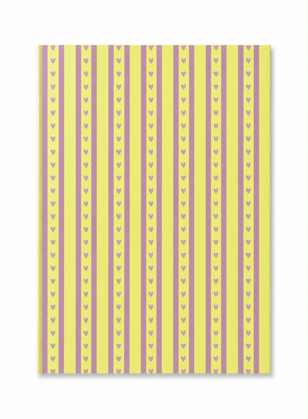 Yellow Heart Collection Notebook