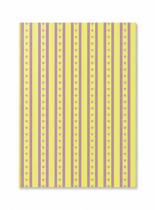 Yellow Heart Collection Notebook