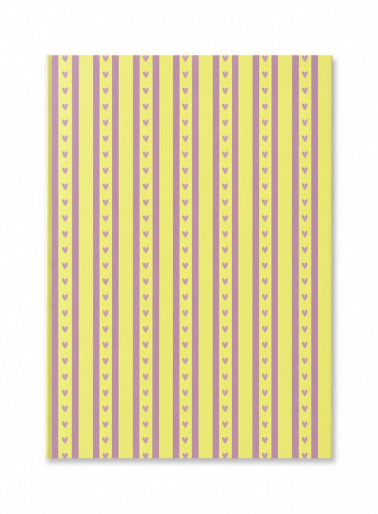 Yellow Heart Collection Notebook