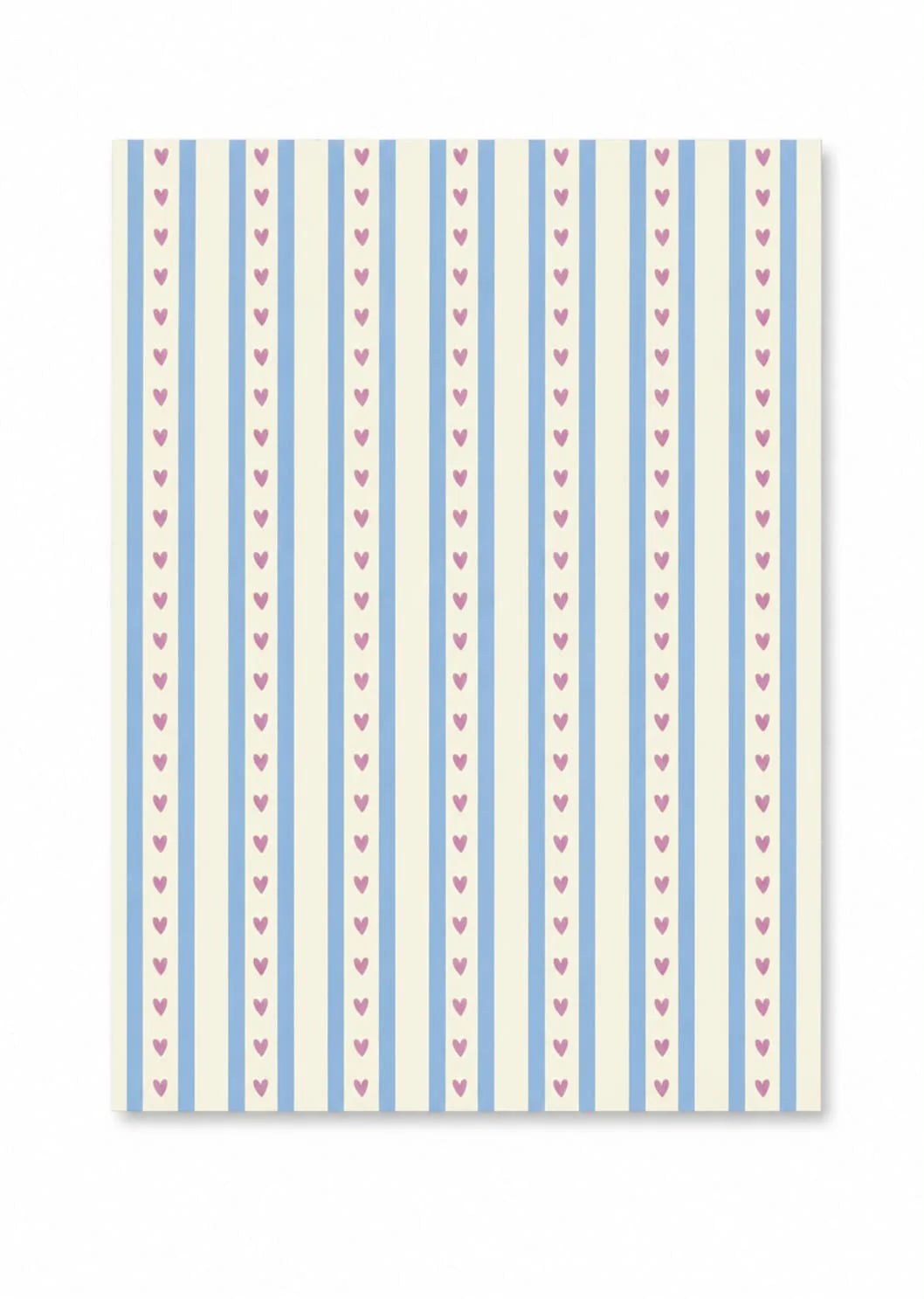 Blue Heart Collection Notebook
