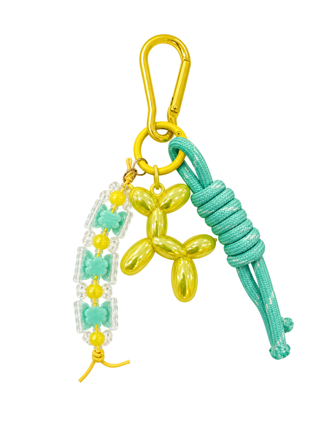 Yellow Pop Keychain